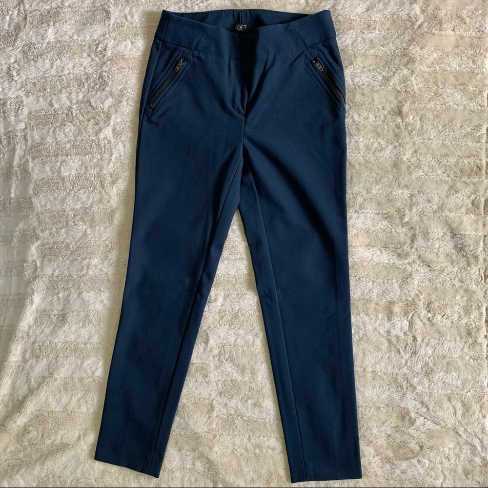 Loft Petite Marissa Skinny Dress Pants